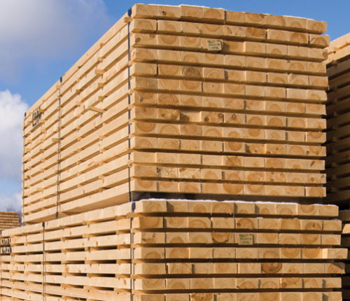 Lumber Stacks